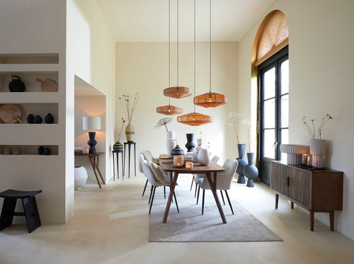 Light & Living kruk NIEKE - 47x24x50cm - zwart