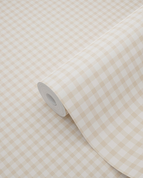 ESTAhome behang strepen licht terracotta - 50 x 900 cm - 131642 - vtwonen shop