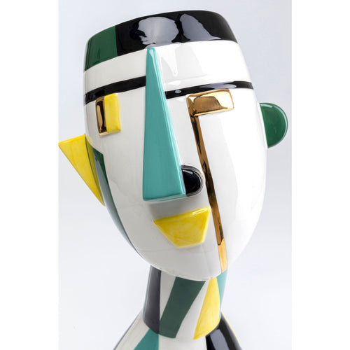 Kare Design Vaas Happy Face 43cm - vtwonen shop