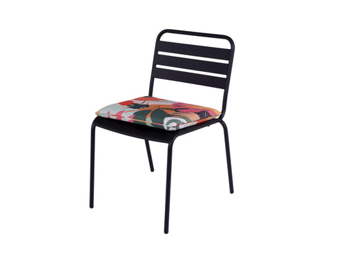 MaximaVida metalen tuinstoel Max XXL zwart - doos per 2 stuks - vtwonen shop