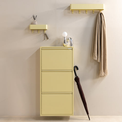 Spinder Design kapstok Dax Play 5 - Butter Yellow - 5 haken - Exclusief voor vtwonen! - vtwonen shop