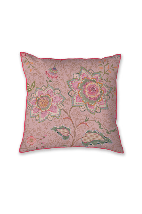 Pip Studio Decoratiekussen Mumbai Morning - 53 x 53 cm - Roze