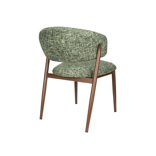 Housecraft Living Patti Eetkamerstoelen Gemêleerd Groen - Set van 2