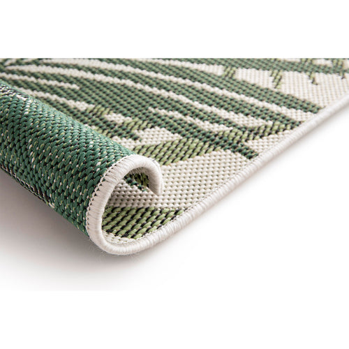 Naturalis karpet - 120x170 cm - palm leaf green