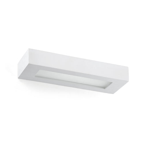 Faro Olaf - 2 Light Up & Down Wandlamp Wit Gips, E14