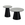 Furnhouse salontafel set Tango - Zwart - Ø 45/60 cm
