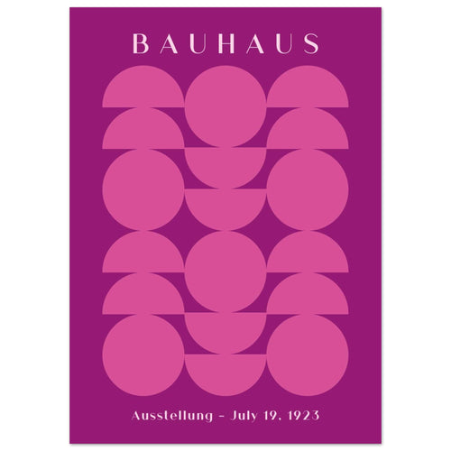 Artfulprints  Bauhaus - Ausstellung 1923   poster 50x70 cm - vtwonen shop