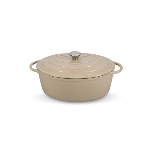 Salt & Pepper - Kookpot 41x26cm gietijzer beige Ferno