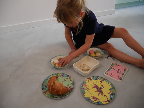 Catchii Kids Bowl Bamboo 14 cm Blue