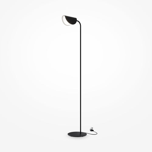 Maytoni - Vloerlamp Mollis - Zwart - Ø23 - vtwonen shop