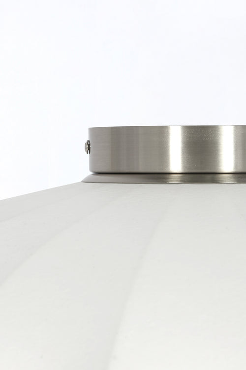 Light & Living plafonnière FAY - wit - Ø50x22cm