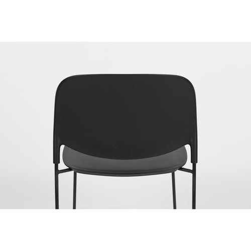 Housecraft Living Stacks Stapelbare Eetkamerstoelen Zwart - Set van 4 - vtwonen shop