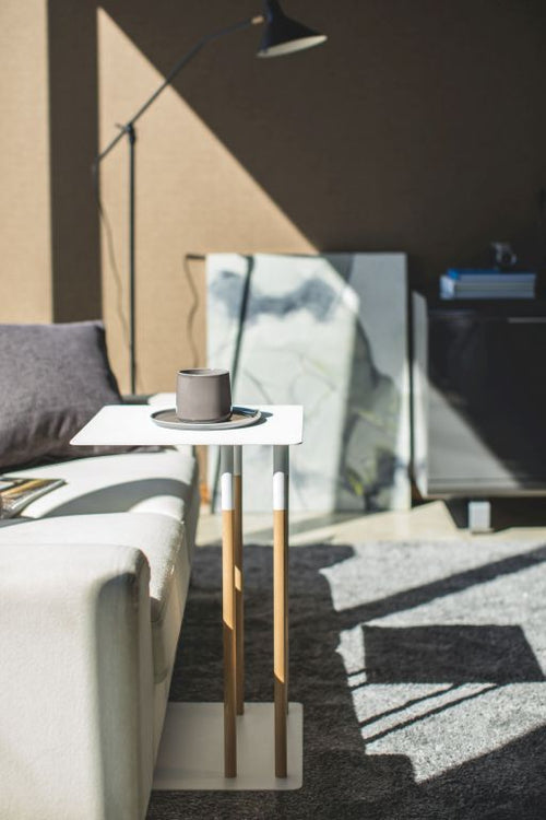 Yamazaki Bijzettafel - Plain - Wit - vtwonen shop