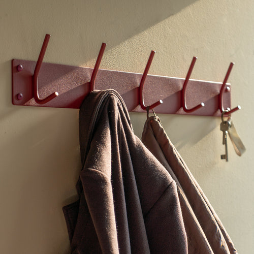 Spinder Design kapstok Fusion 5 - Burgundy - 5 haken