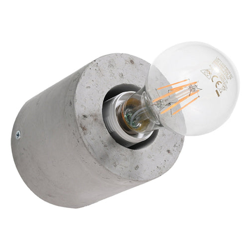Sollux Lighting Wandlamp SALGADO beton - 10x10x10cm
