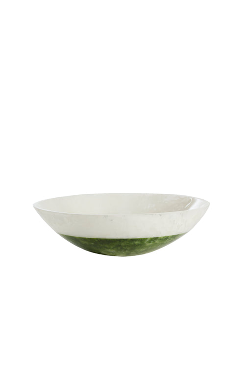 Light & Living schaal BINANGA - Ø26x7.5cm - wit