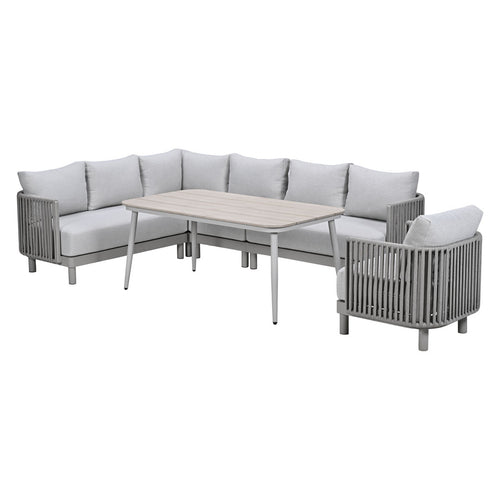 Garden Impressions Lounge dining set Andong 6-delig - taupe