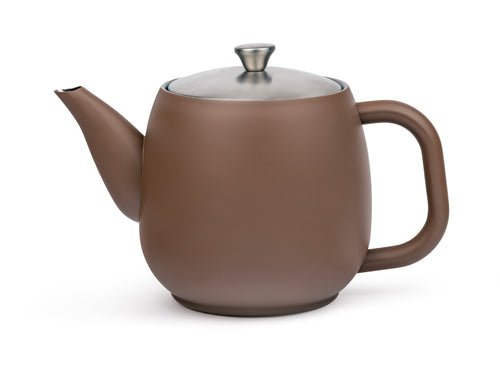 Bredemeijer -Theepot Vera - donkerbruin - 0,9L