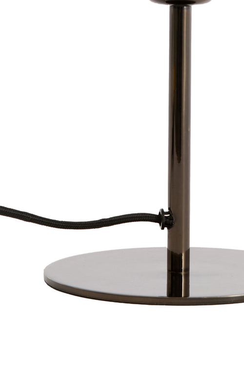 Light & Living tafellamp CEDILLO - zwart - Ø18x28cm