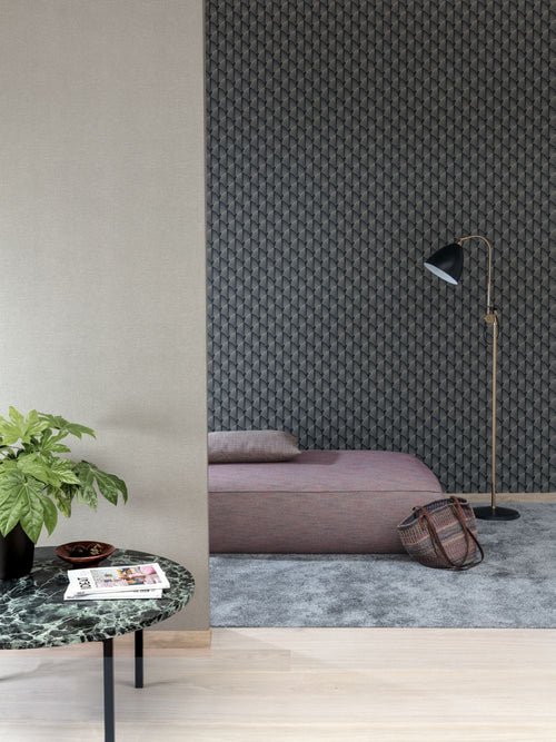 Masureel behang geometrische vormen bruin - 53 cm x 10.05 m - 632239