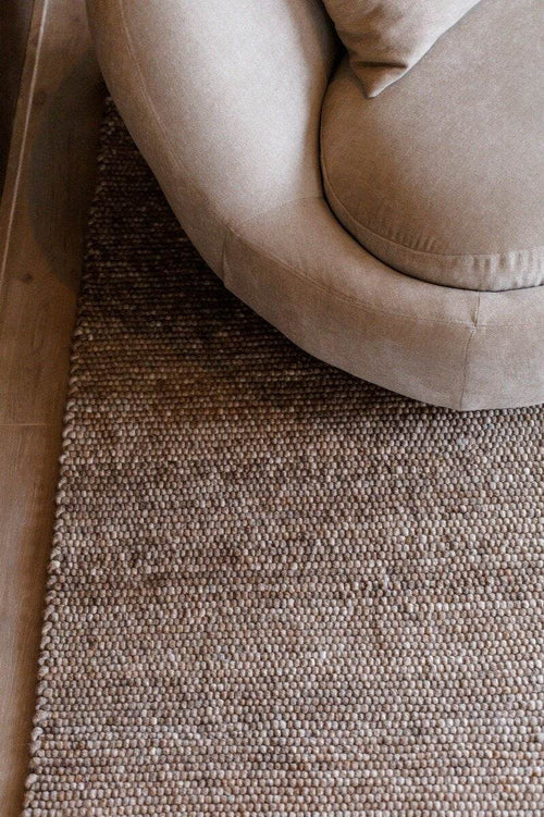 Interieur05 Wollen Vloerkleed Lichtbruin Vik - 240 x 340 cm - vtwonen shop