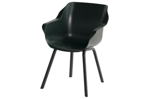 Hartman Tuinstoel Sophie - Donkergroen Kunststof - Set Van 2 - vtwonen shop