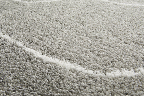 AFK Living vloerkleed Serenity - shaggy - grijs - 200 x 290 cm - vtwonen shop