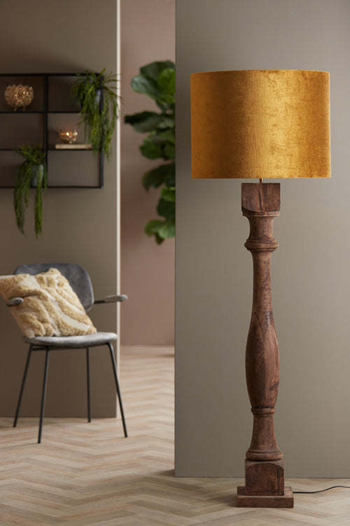 Light & Living lampenkap GEMSTONE - Ø55x41cm - goud