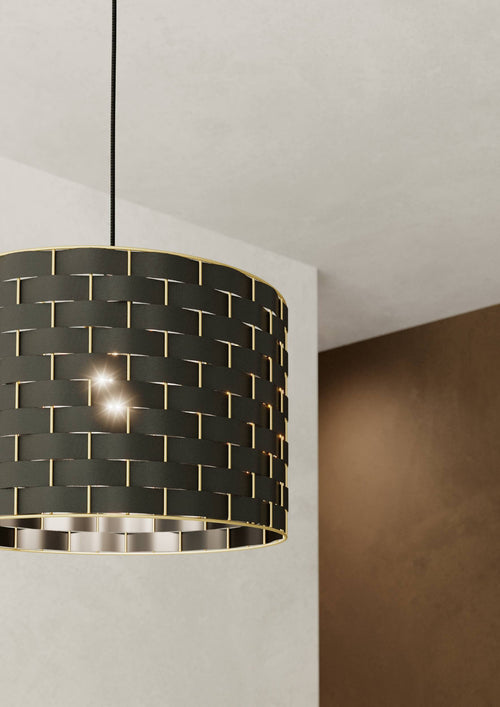 EGLO hanglamp Marasales - e27 - ø38 cm - zwart/koper - vtwonen shop