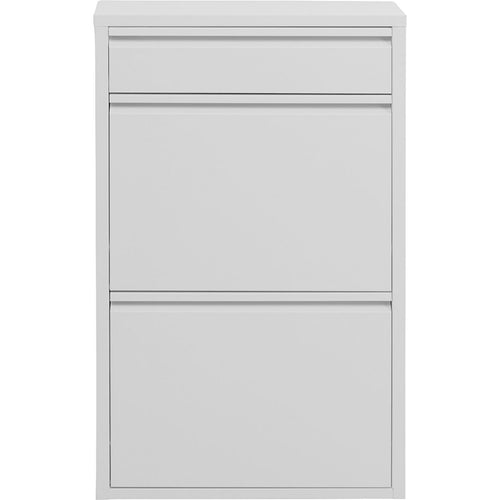 Kare Design Schoenenkast Caruso wit 2+1 laden