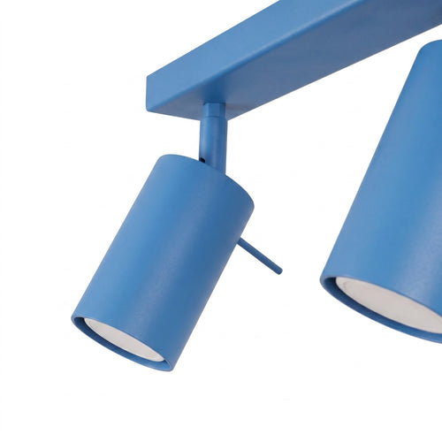 Sollux Lighting Plafondlamp RING 4L azuur - 80x6x16cm