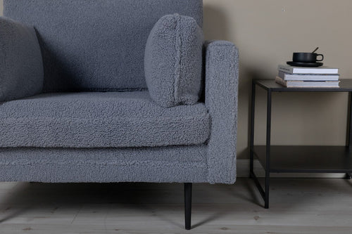 BRAM Fauteuil Renzo - Grijs Teddy