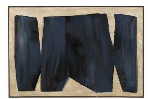 J-Line schilderij Pog - canvas - zwart/bruin - vtwonen shop