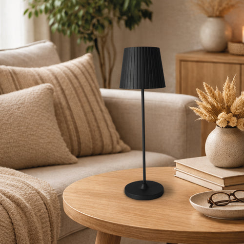 EGLO tafellamp Cabozo - led - kunststof - zwart