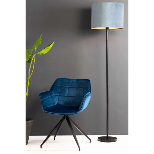 Light & Living vloerlamp Washington - zwart - Ø25cm