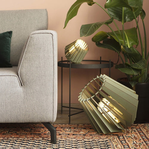 van Tjalle en Jasper - Spot-nik vloerlamp - Dirty Mint / Standaard - vtwonen shop