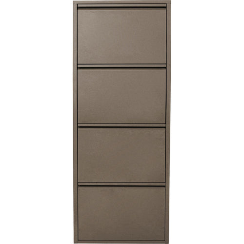 Kare Design Schoenenkast Caruso taupe 4 laden
