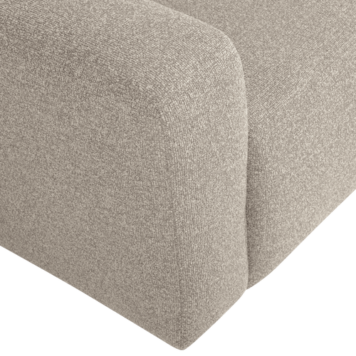 WOOOD 1-zits bank arm links Mojo Base - Bouclé - Beige - 74x105x97