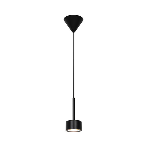 Nordlux Clyde Hanglamp - Ø8,5cm - LED Stepdim - Zwart - vtwonen shop