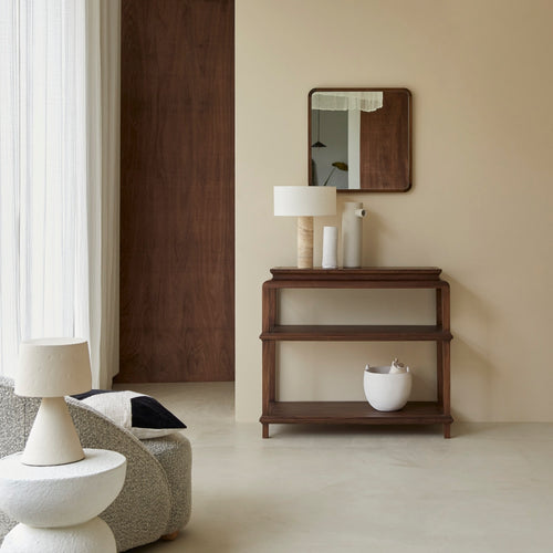 Tikamoon Dressoir van massief acacia 100 cm - Bruin