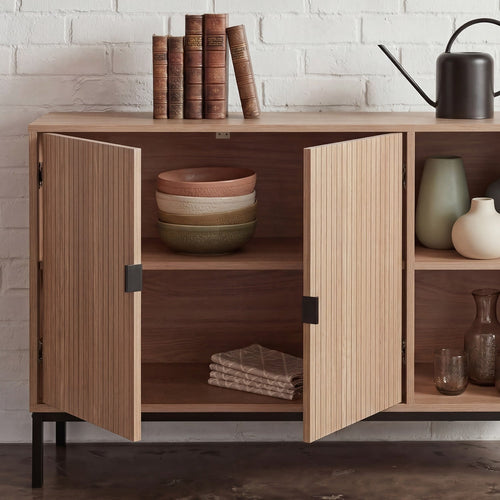 Calicosy - TARA Dressoir - Licht hout - 40x110x72 cm
