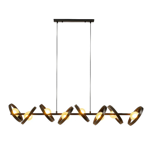 Ylumen hanglamp Hover - 8 lichts - 160  x 150   cm - zwart - vtwonen shop