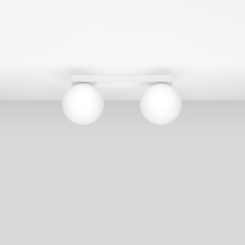 Sollux Lighting Plafondlamp YOLI 2 wit - 34,5x12x14,5cm