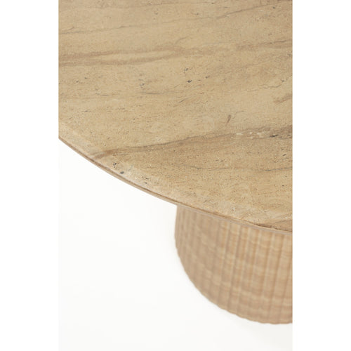 Dutchbone Brison Eettafel Natuursteen look - Grijs