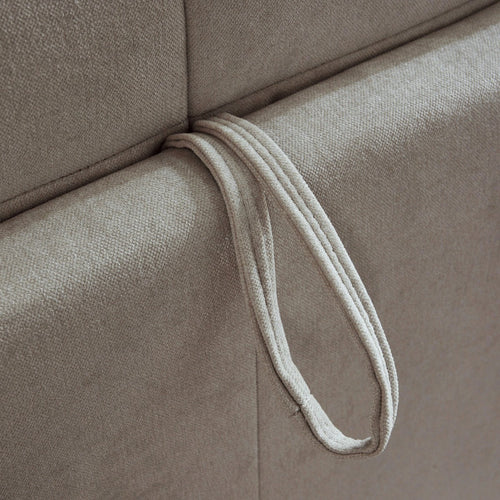 Calicosy - CAMERON Slaapbank - Beige - 102x207x84 cm