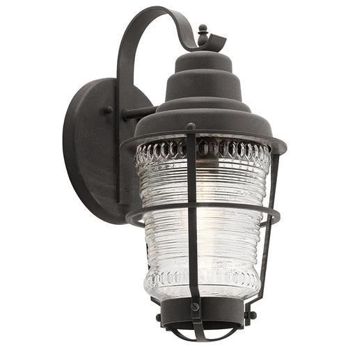 Chance Harbor Kichler Outdoor 1-lichts wandlantaarn verweerd zink IP44