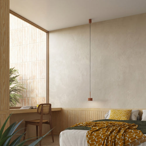Sollux Lighting Hanglamp AURA 1 mokka Gx53 - 10x10x125cm
