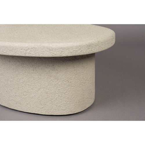 Dutchbone Veda Salontafel Gerecycled Marmer Beige
