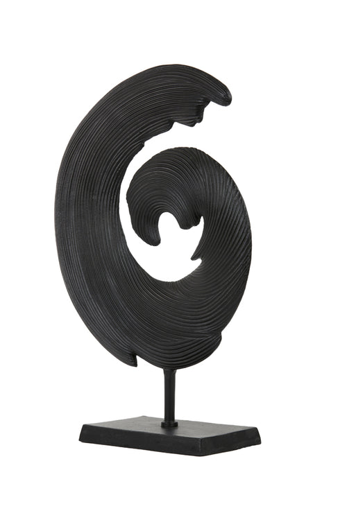 Light & Living ornament SHWIBA - 43x15x60cm - zwart