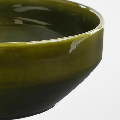Mica Decorations Rhea Schaal - Ø13 cm - Keramiek - Groen